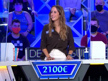 La gran jugada de Andrea en ‘La ruleta de la suerte’: “Tienes un bote en tu marcador” La gran jugada de Andrea en ‘La ruleta de la suerte’: “Tienes un bote en tu marcador”