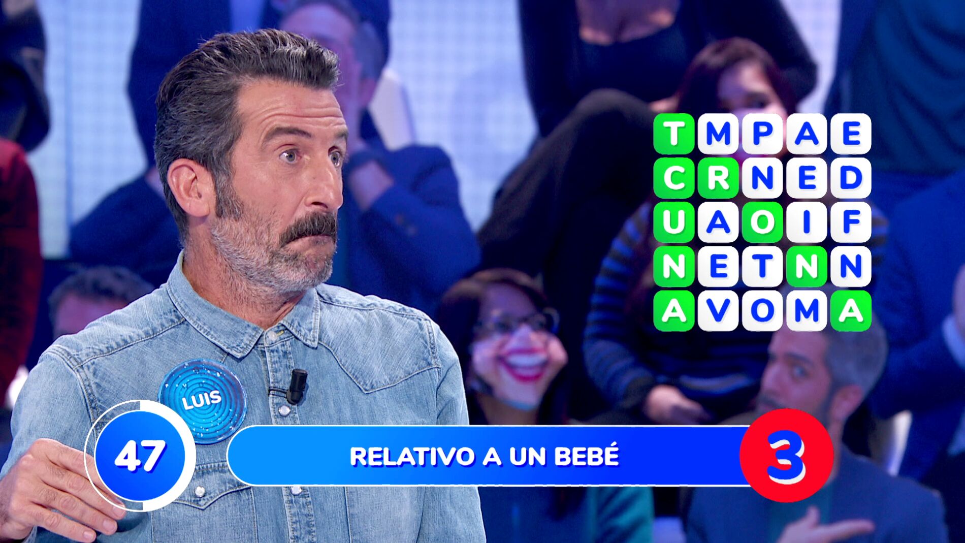 Carcajada general en ‘Pasapalabra’ con la hilarante respuesta de Luis Zahera 