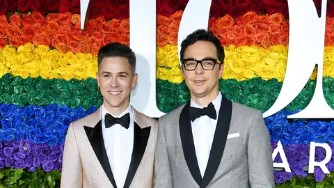 Jim Parsons y su marido Todd Spiewak Jim Parsons y su marido Todd Spiewak