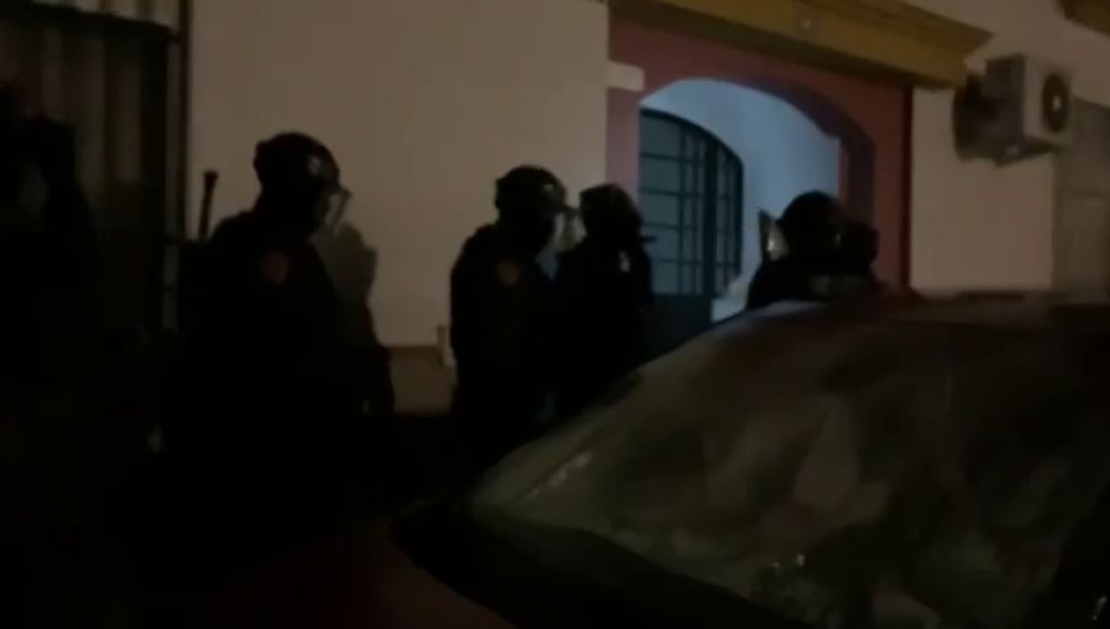 Operación contra el tráfico de marihuana en la sierra de Cádiz 