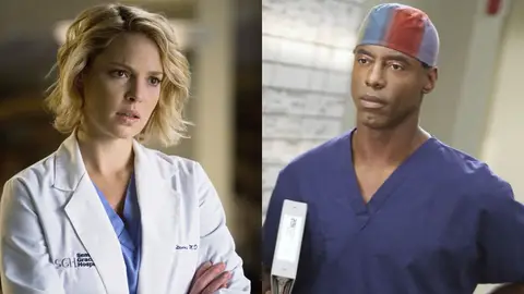 Katherine Heigl y Isaiah Washington en 'Anatomía de Grey' Katherine Heigl y Isaiah Washington en 'Anatomía de Grey'