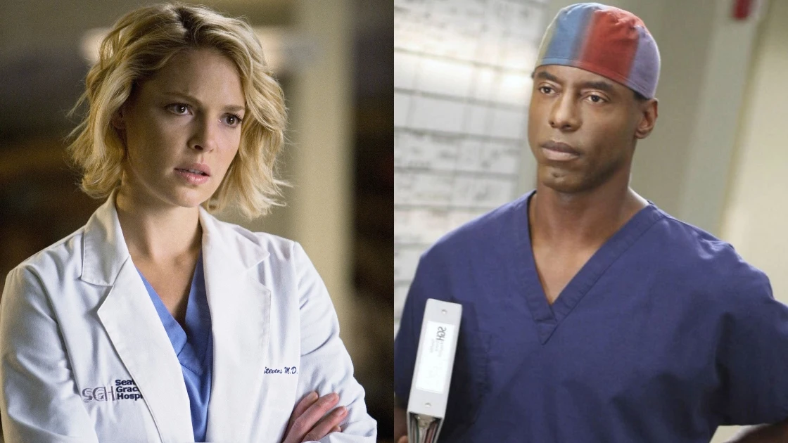 Katherine Heigl y Isaiah Washington en 'Anatomía de Grey' Katherine Heigl y Isaiah Washington en 'Anatomía de Grey'