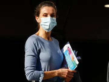 El traicionero sujetador de la reina Letizia El traicionero sujetador de la reina Letizia