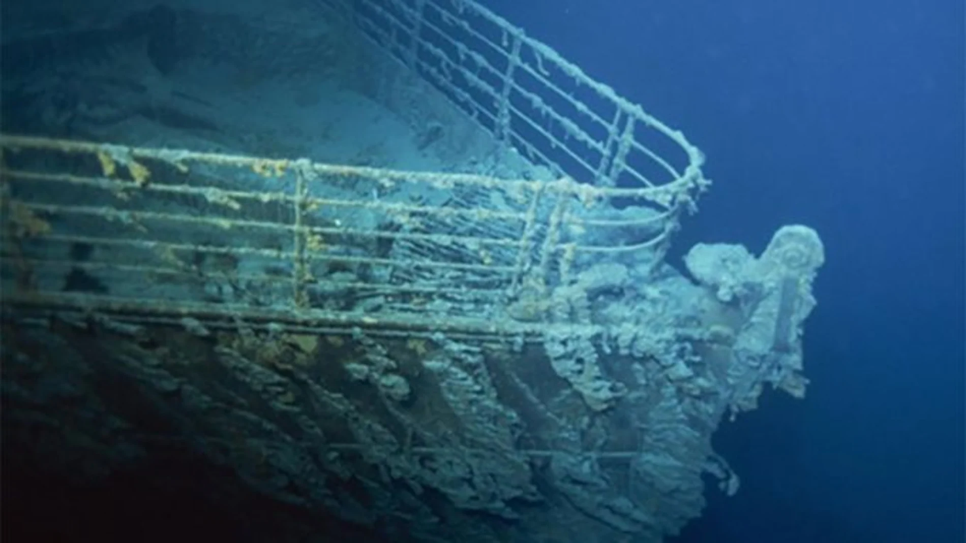 El Titanic, hundido a más de 3.800 metros de profundidad