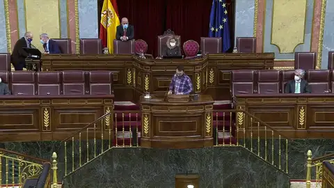 Los portavoces de la CUP y BNG se niegan a utilizar el castellano en el pleno del Congreso para responder a una iniciativa de Vox Los portavoces de la CUP y BNG se niegan a utilizar el castellano en el pleno del Congreso para responder a una iniciativa de Vox