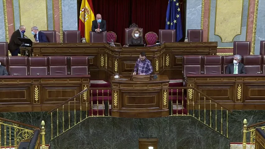 Los portavoces de la CUP y BNG se niegan a utilizar el castellano en el pleno del Congreso para responder a una iniciativa de Vox