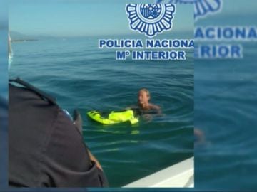 Imagen del presunto agresor sexual detenido en el mar