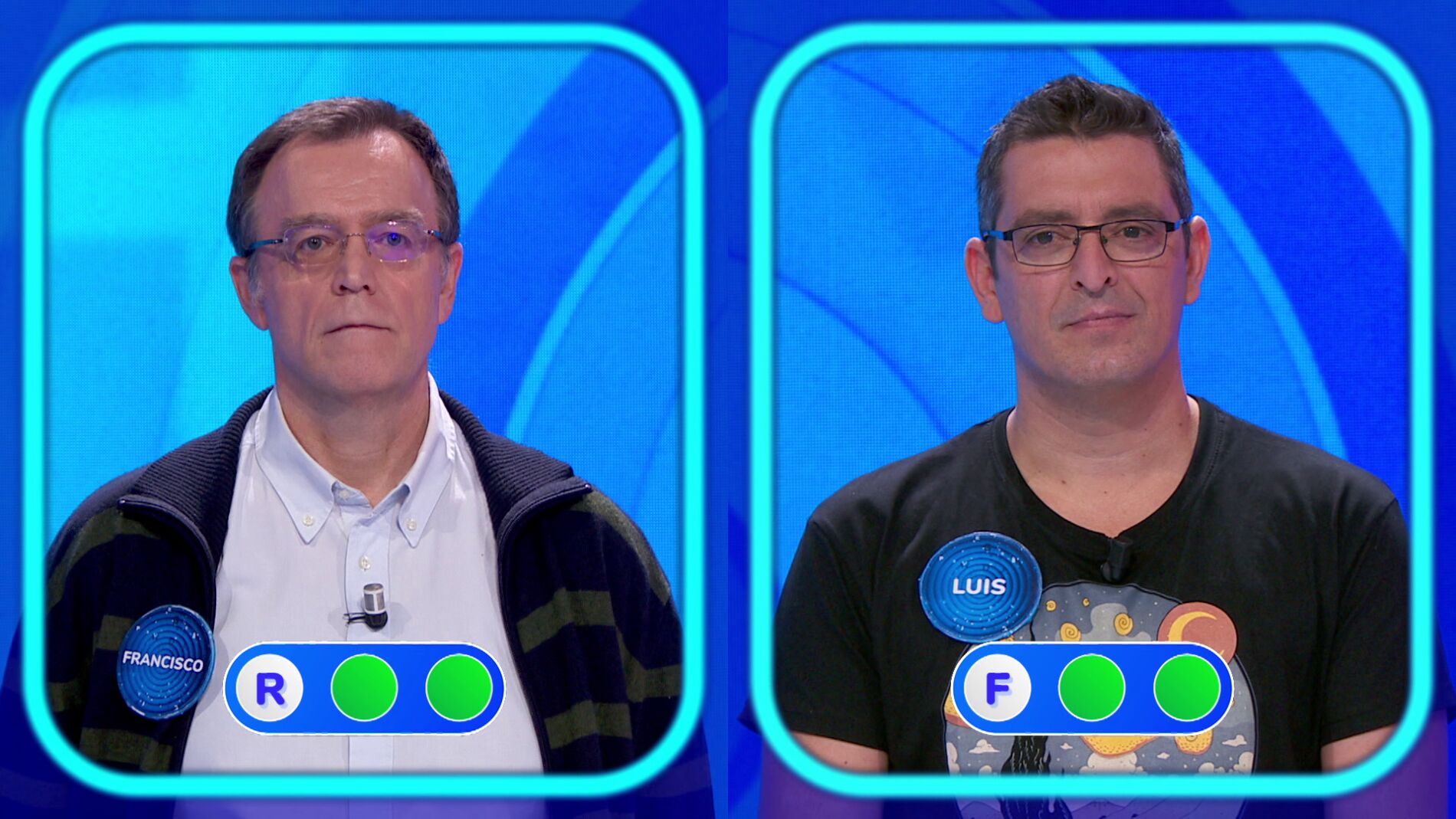 Luis y Francisco protagonizan un duelo de alto voltaje en la ‘Silla Azul’: ¿quién se unirá al equipo azul?