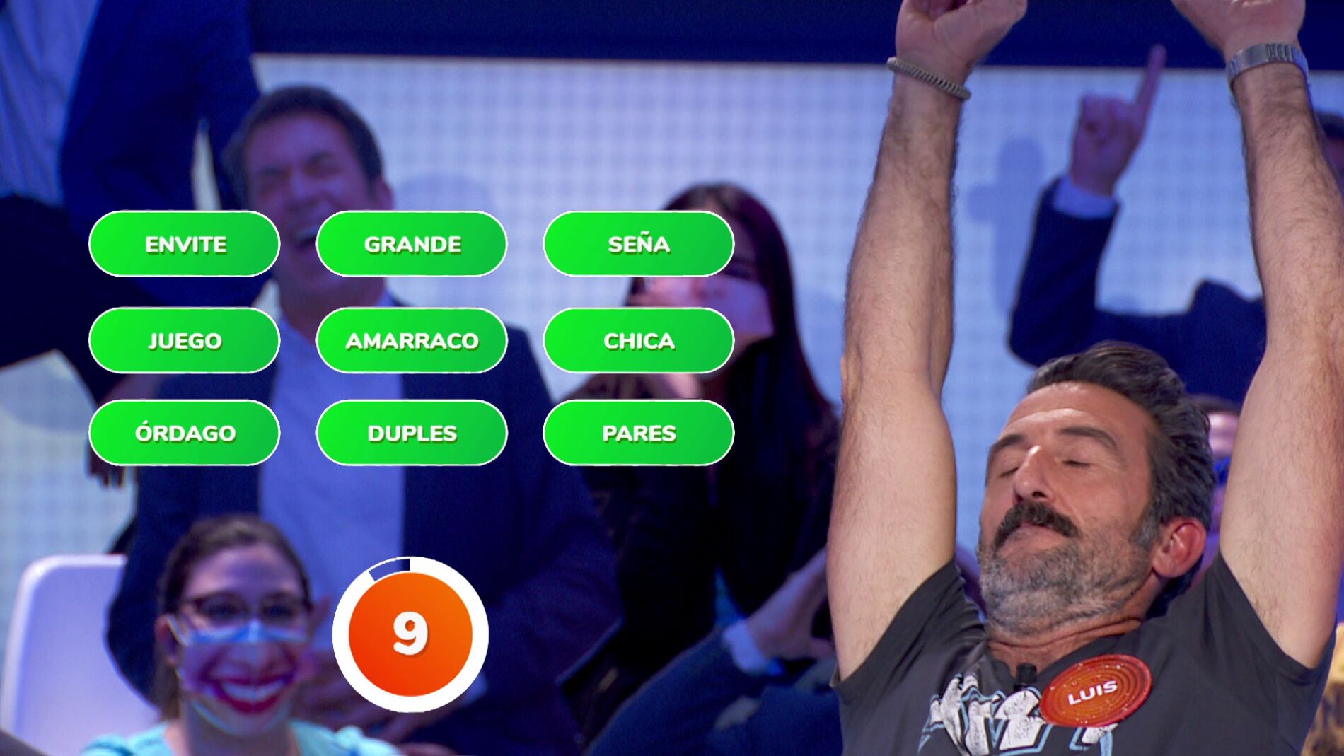 Euforia total tras el espectacular pleno de Luis Zahera en ‘¿Dónde están?’