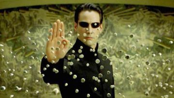 Keanu Reeves en 'Matrix'