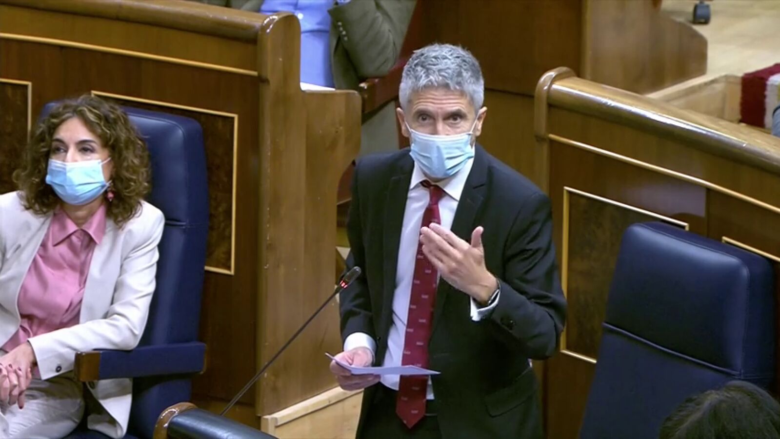 Comparecencia de Fernando Grande-Marlaska sobre la lucha contra la violencia de género hoy lunes 23 de noviembre, streaming en directo