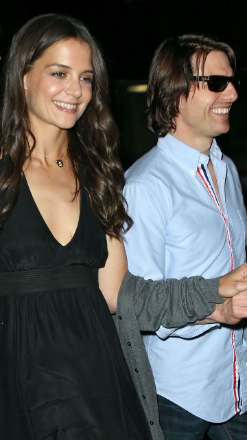 Katie Holmes y Tom Cruise