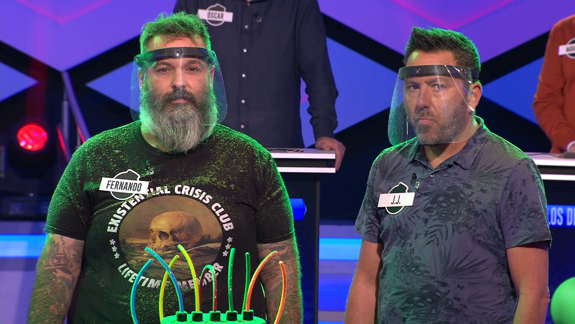 Un cambio de respuesta en los últimos segundos impide el pleno a ‘Los rancios’ en '¡Boom!'