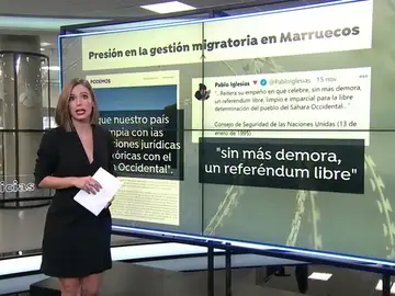 La ministra de Defensa, Margarita Robles, le recuerda a Pablo Iglesias que la política exterior la fija el presidente y la ministra de Exteriores La ministra de Defensa, Margarita Robles, le recuerda a Pablo Iglesias que la política exterior la fija el presidente y la ministra de Exteriores