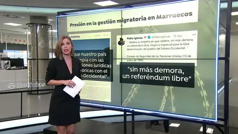 La ministra de Defensa, Margarita Robles, le recuerda a Pablo Iglesias que la política exterior la fija el presidente y la ministra de Exteriores La ministra de Defensa, Margarita Robles, le recuerda a Pablo Iglesias que la política exterior la fija el presidente y la ministra de Exteriores