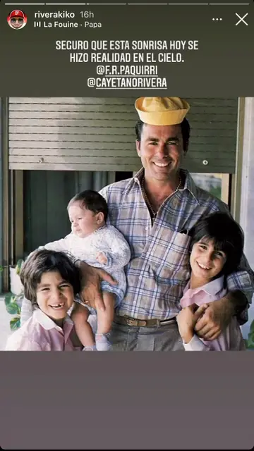 Kiko Rivera comparte una imagen de su infancia junto a su padre y sus dos hermanos MEMORABLE