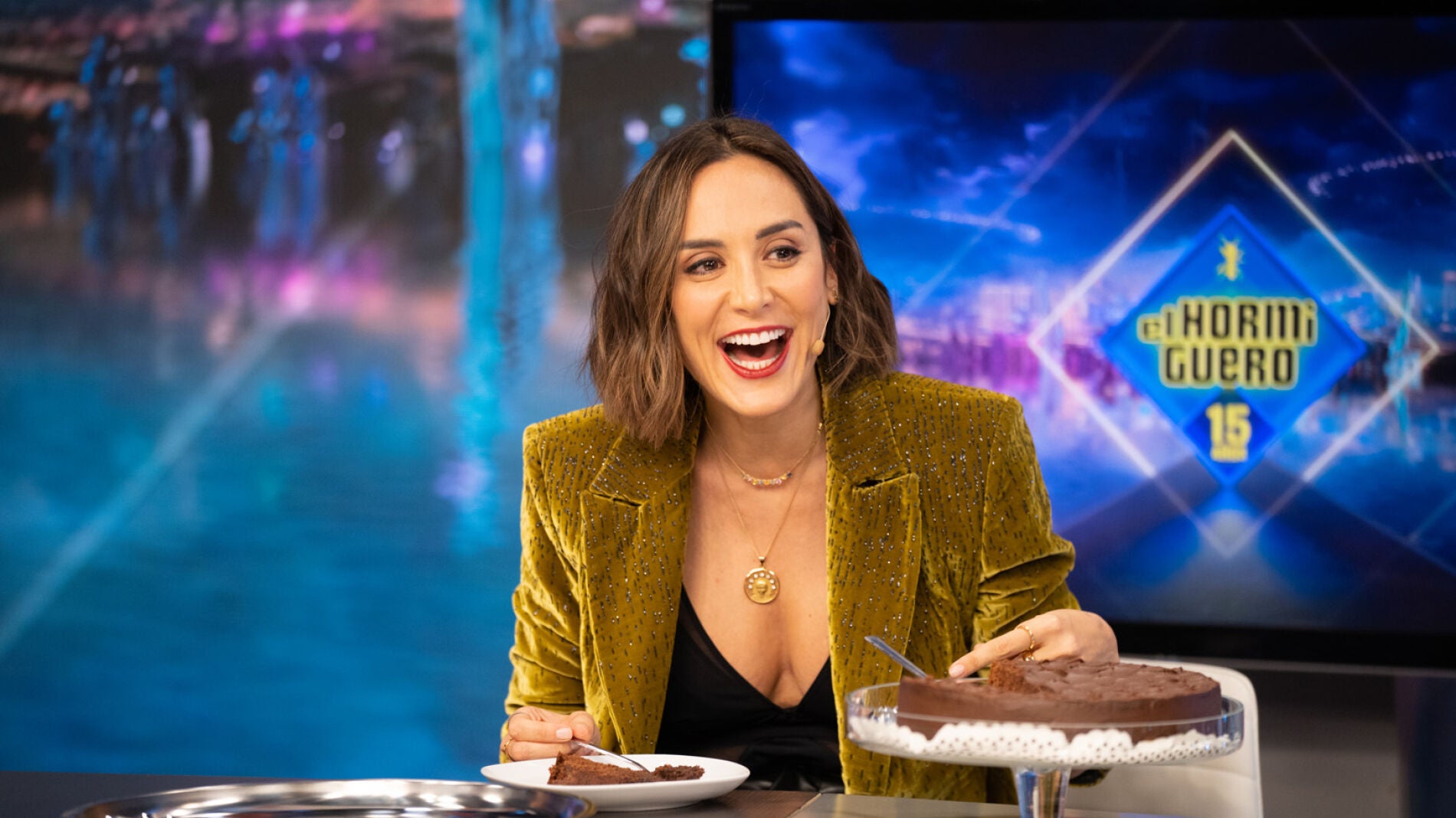 Tamara Falc&oacute; sorprende con su versi&oacute;n de la tarta de chocolate de Isabel Preysler: da la receta en 'El Hormiguero 3.0'