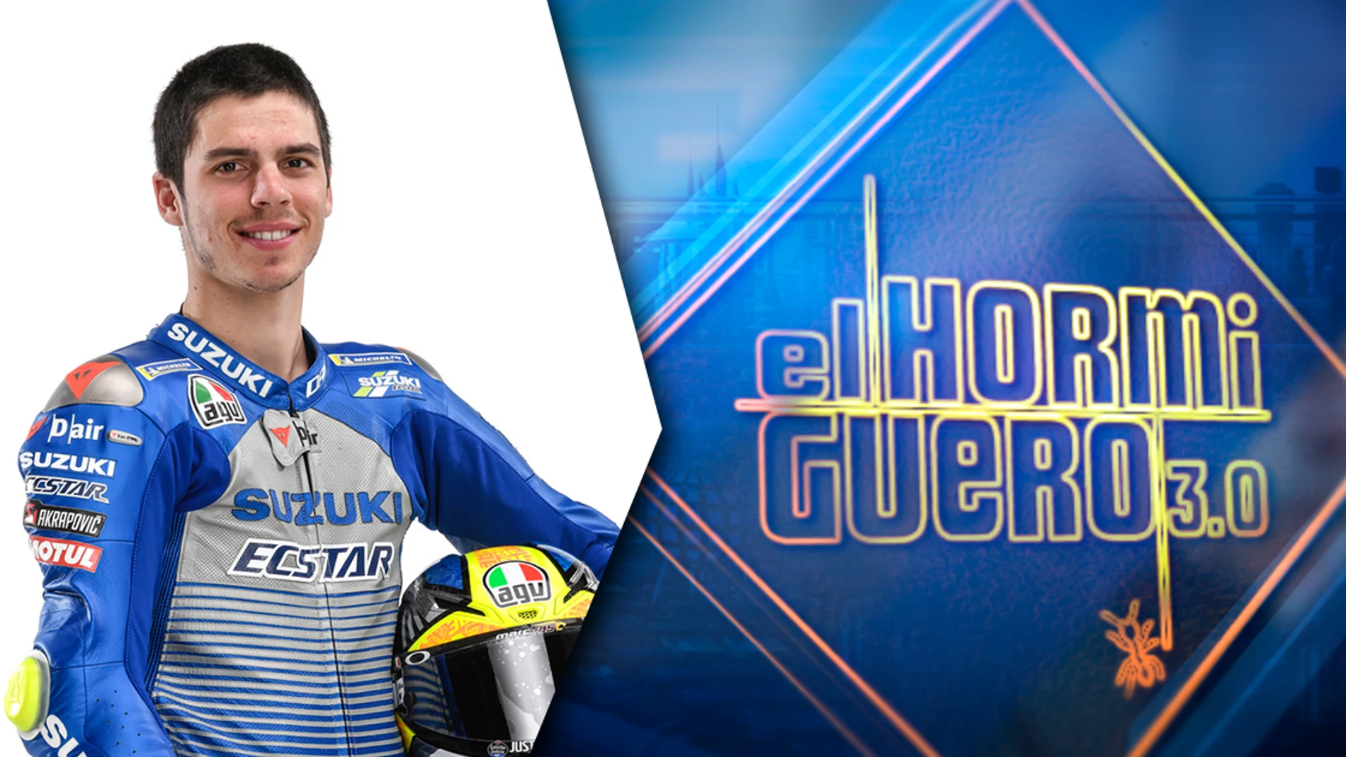 Joan Mir comparte este miércoles sus éxitos en el motociclismo en 'El Hormiguero 3.0'