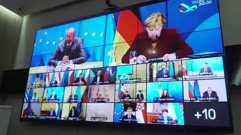 Continúa el bloqueo de Hungría, Polonia y Eslovenia tras la reunión de la cumbre europea Continúa el bloqueo de Hungría, Polonia y Eslovenia tras la reunión de la cumbre europea