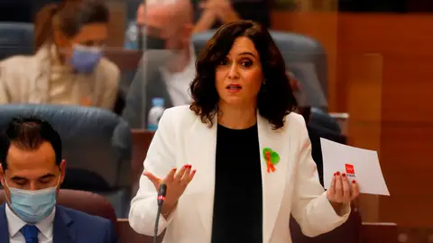 La presidenta madrileña, Isabel Díaz Ayuso La presidenta madrileña, Isabel Díaz Ayuso