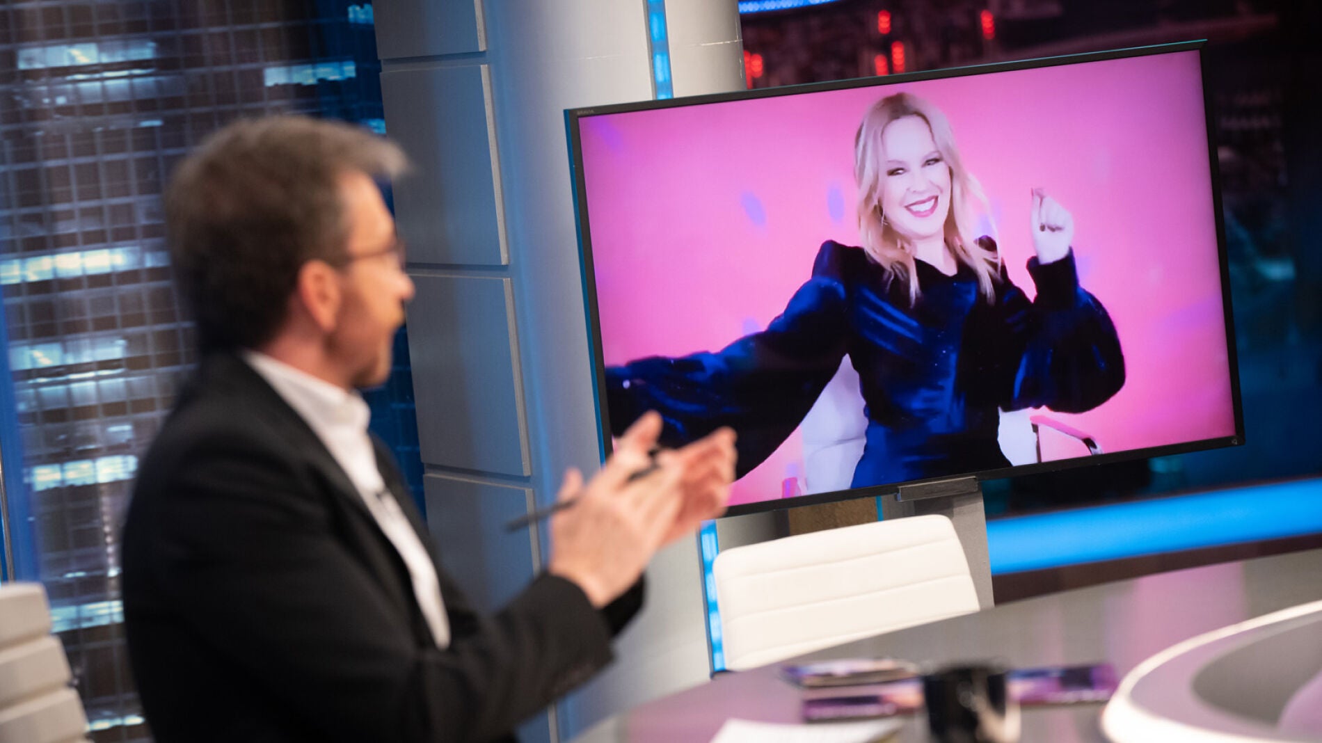 'El Hormiguero 3.0' crea un videoclip en directo con el nuevo &eacute;xito de Kylie Minogue