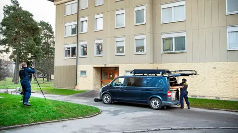 Fachada de la vivienda donde la mujer retenía a su hijo Fachada de la vivienda donde la mujer retenía a su hijo