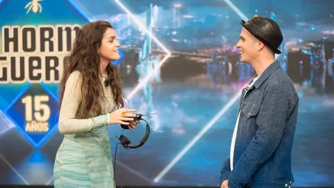 Amaia Romero demuestra en 'El Hormiguero 3.0' su capacidad para imitar a Iker Jiménez Amaia Romero demuestra en 'El Hormiguero 3.0' su capacidad para imitar a Iker Jiménez
