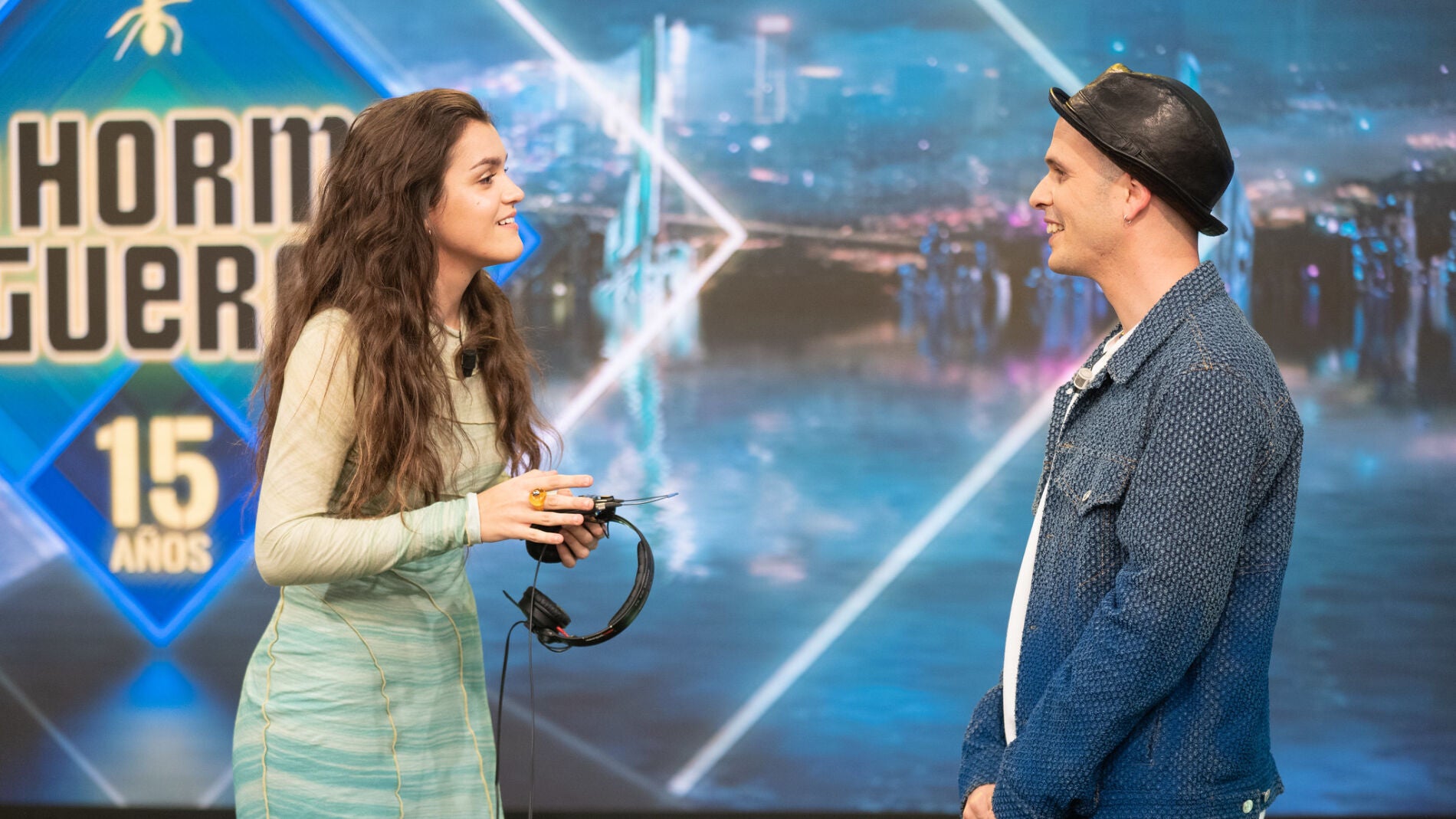 Amaia Romero demuestra en 'El Hormiguero 3.0' su capacidad para imitar a Iker Jiménez