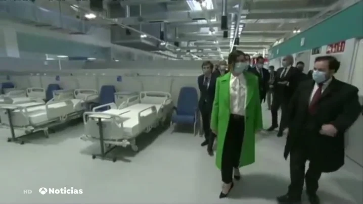 El primer hospital de pandemias inaugurado en Madrid recibirá los primeros pacientes de coronavirus la próxima semana El primer hospital de pandemias inaugurado en Madrid recibirá los primeros pacientes de coronavirus la próxima semana