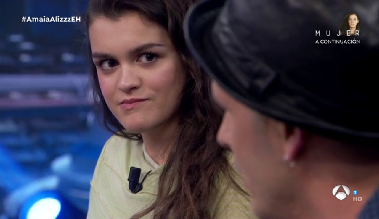 Alizzz confiesa en 'El Hormiguero 3.0' lo que más le gustó de Amaia: "Quedaría bien en todas las canciones" Alizzz confiesa en 'El Hormiguero 3.0' lo que más le gustó de Amaia: "Quedaría bien en todas las canciones"