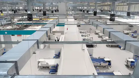 Interior de Hospital Isabel Zendal Interior de Hospital Isabel Zendal