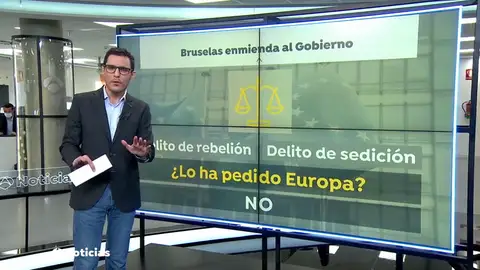 Bruselas no ha dado instrucciones a España para que reforme los delitos de sedición y rebelión Bruselas no ha dado instrucciones a España para que reforme los delitos de sedición y rebelión