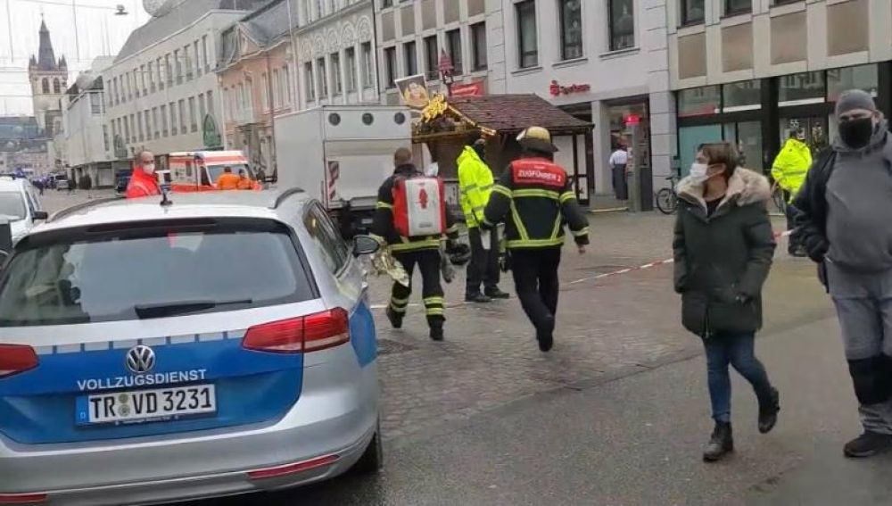 Dos muertos y varios heridos en un atropello en la ciudad alemana de Trier