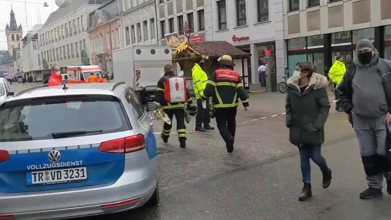 Dos muertos y varios heridos en un atropello en la ciudad alemana de Trier