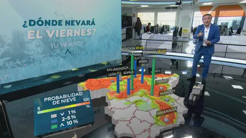 nevadas en España Nieve en camino