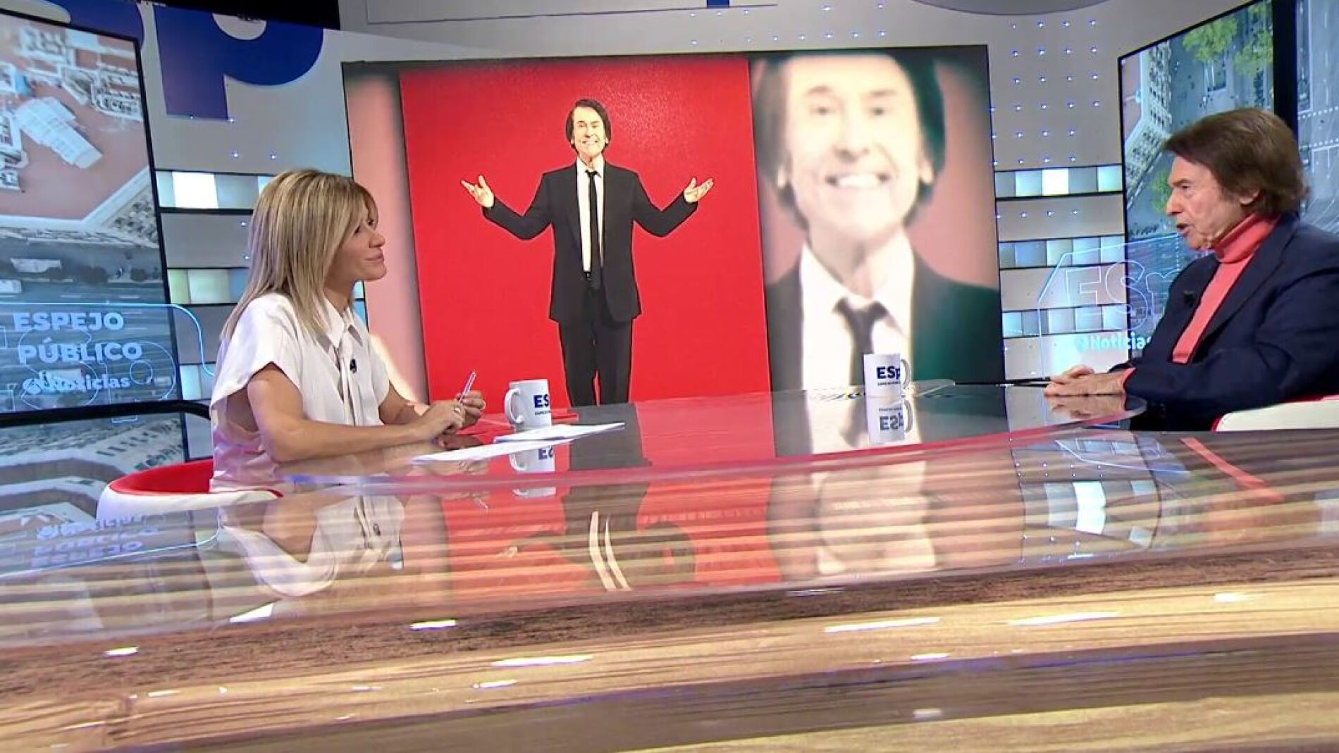 Susanna Griso entrevista a Raphael.