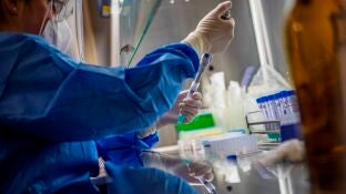 Un cient&iacute;fico hace pruebas en un laboratorio