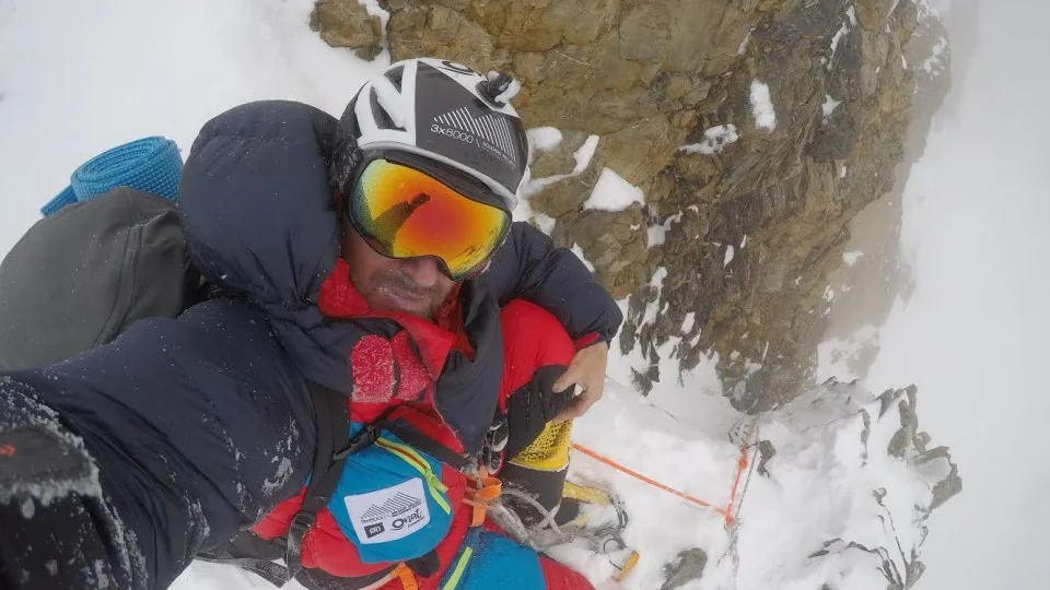 El alpinista Sergi Mingote El alpinista Sergi Mingote