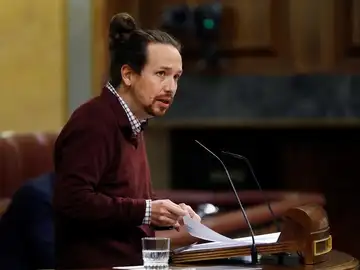 El líder de Podemos y candidato a la Comunidad de Madrid, Pablo Iglesias El líder de Podemos y candidato a la Comunidad de Madrid, Pablo Iglesias