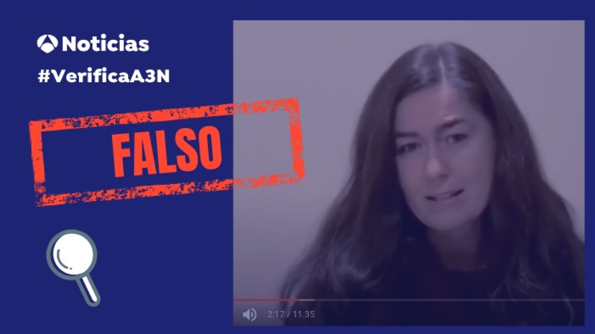 El v&iacute;deo fake sobre los asintom&aacute;ticos
