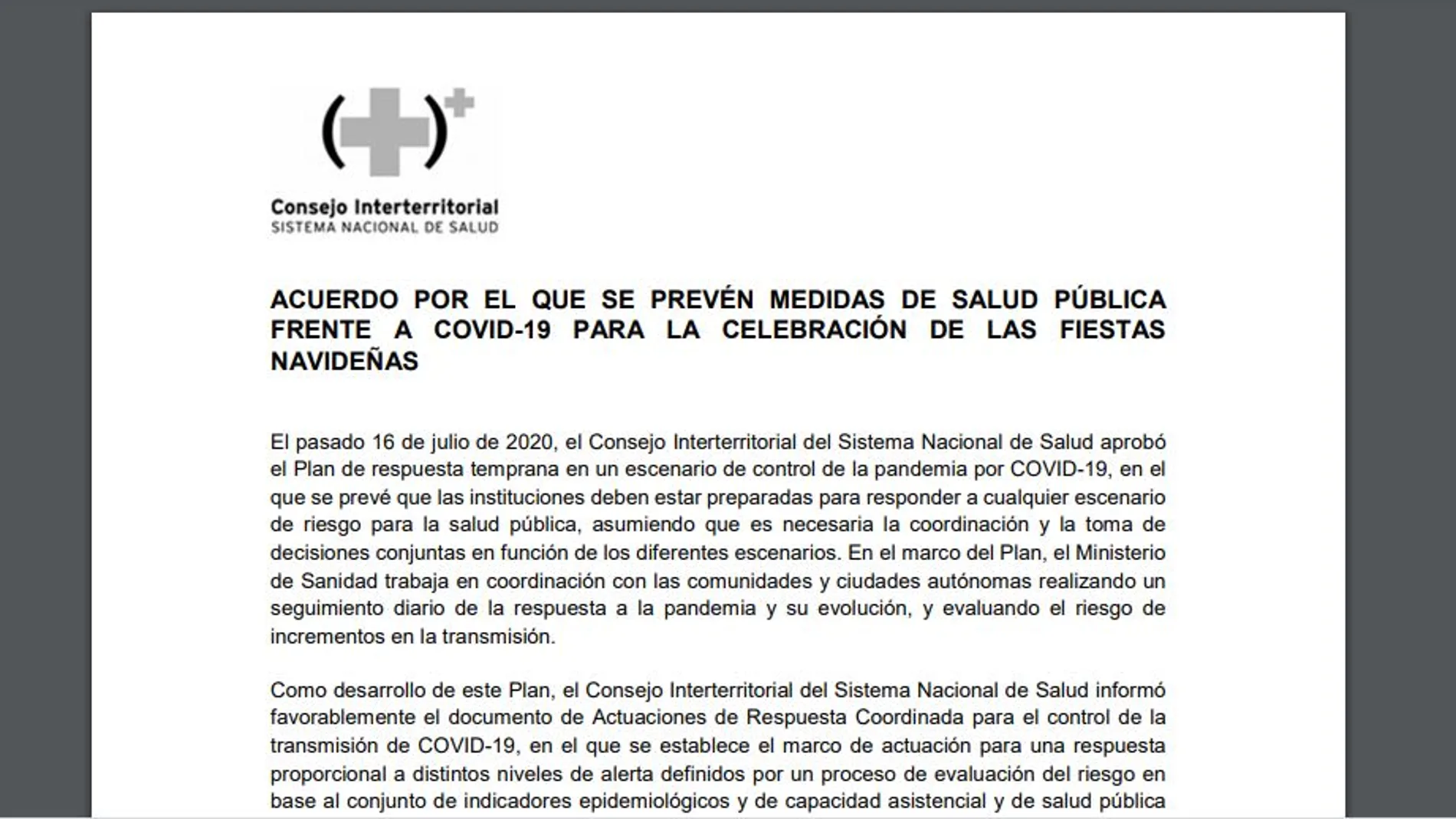 Restricciones para las fiestas de Navidad Restricciones para las fiestas de Navidad