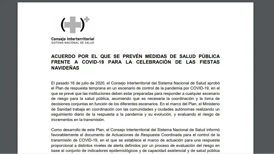 Restricciones para las fiestas de Navidad Restricciones para las fiestas de Navidad