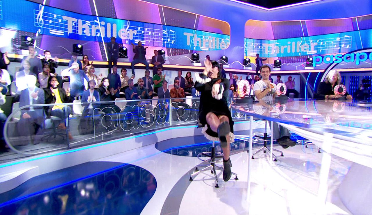 Rossy de Palma se convierte en una auténtica zombie para cantar ‘Thriller’ en ‘La Pista’ Rossy de Palma se convierte en una auténtica zombie para cantar ‘Thriller’ en ‘La Pista’
