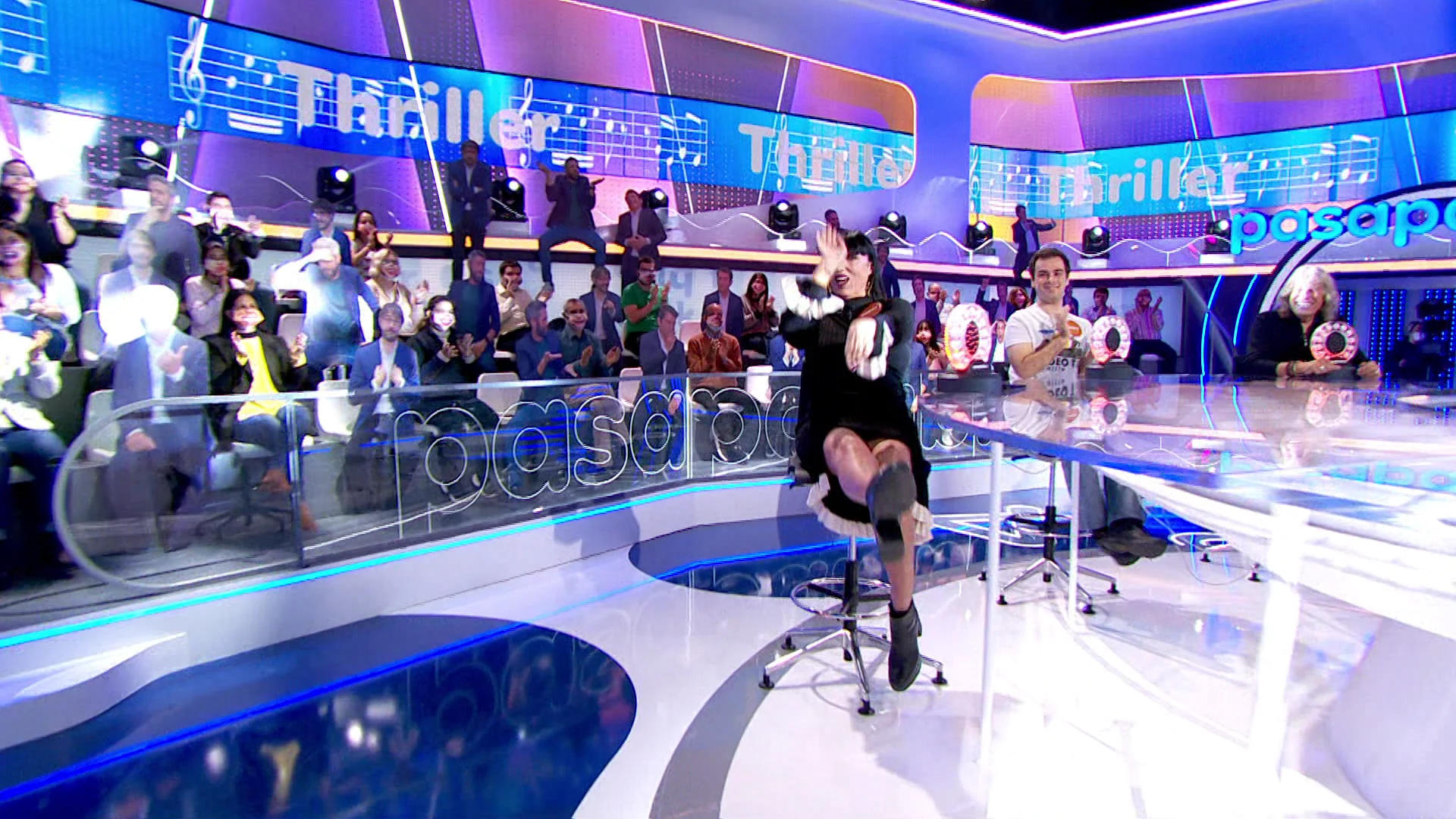Rossy de Palma se convierte en una auténtica zombie para cantar ‘Thriller’ en ‘La Pista’ Rossy de Palma se convierte en una auténtica zombie para cantar ‘Thriller’ en ‘La Pista’