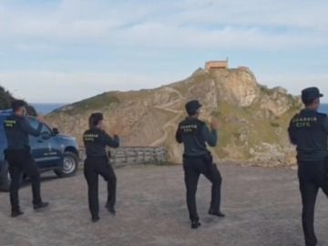 Críticas a un vídeo de la Guardia Civil de País Vasco en TikTok 