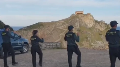 Cr&iacute;ticas a un v&iacute;deo de la Guardia Civil de Pa&iacute;s Vasco en TikTok 