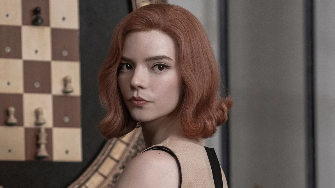 Anya Taylor-Joy como Beth Harmon en 'Gambito de dama' Anya Taylor-Joy como Beth Harmon en 'Gambito de dama'
