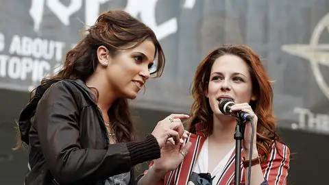 Nikki Reed y Kristen Stewart Nikki Reed y Kristen Stewart