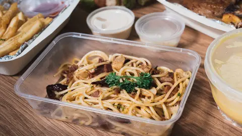 Táper con pasta Táper con pasta