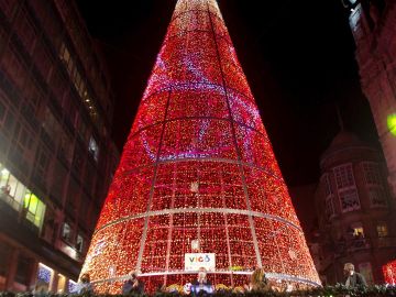 Encendido de la luces de Navidad de Vigo